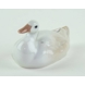 Weiße Ente, Bing & Gröndahl Vogelfigur Nr. 1537
