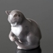 Siddende kat, Bing & Grøndahl figur nr. 1553