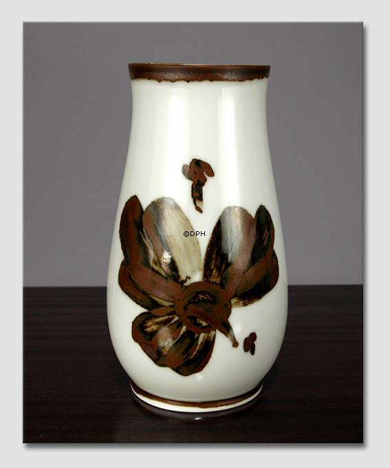 Vase brun dekoration, & nr. 158-5210 | Nr. B158-5210 | DPH