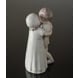 Forsmået kærlighed, Special udgave, Pige forsøger at kysse dreng, Bing & Grøndahl figur nr. 1614
