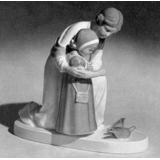 Woman and child, Bing & Grondahl figurine