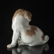Sitting Pekinese, 9cm, Bing & Grondahl dog figurine No. 1631