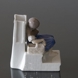 The little Match Girl with match holder, Bing & Grondahl figurine No. 1655