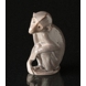 Kleiner sitzender Affe, Bing & Gröndahl Figur nr. 1667