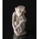 Little sitting monkey, Bing & Grondahl figurine No. 1667