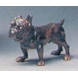 Lille bulldog, Bing & Grøndahl stentøjsfigur af hund nr. 1676