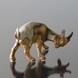 Goat Butting, Bing & grondahl stoneware figurine no. 1699