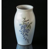 Vase med Blåregn 12cm, Bing & Grøndahl
