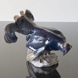 Black Grouse, Bing & Grondahl bird figurine no. 1020420 / 1744
