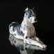 Great Dane lying down, Bing & Grondahl dog figurine no. 1773