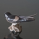 Swallow looking to the side, Bing & Grondahl bird figurine no. 1775
