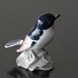Flycatcher looking attentive, Bing & Grondahl bird figurine No. 1776