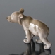 Brown bear cub standing inquisitively, Bing & Grondahl figurine No. 1804