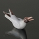 Screaming seagull, Bing & Grondahl bird figurine no. 1020429 / 1809