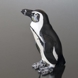 Großer Pinguin steht und schaut sich um, Bing & Gröndahl Figur Nr. 1822