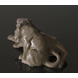 Lion and lioness, Bing & Grondahl figurine no. 1823