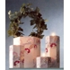 Tea-light Candleholders White with flowers, Bing & Grondahl No. 1872-5464