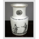 Vase with Scenes from Comedies by The Classic Playwright Terents, Bing & Grondahl No. 1857-5750