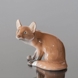 Fox, Sitting, 16cm, Bing & Grondahl figurine no. 1905