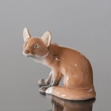 Fox, Sitting, 16cm, Bing & Grondahl figurine