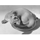 Otter with fish, Bing & Grondahl figurine no. 1969