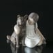 Girl with dog, Bing & Grondahl figurine No. 1973