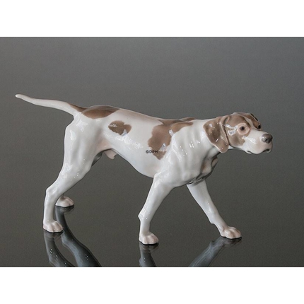 Pointer, standing, Bing & Grondahl dog figurine no. 2006