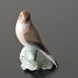 Hänfling schaut zur Seite, Bing & Gröndahl Vogelfigur Nr. 2020