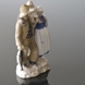 Fisherman's family with the child lifted high, Bing & Grondahl figurine No. 2025