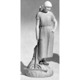 Girl with rake, Bing & Grondahl figurine
