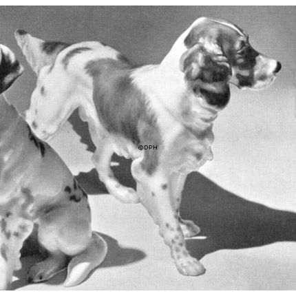 Englischer Setter, Bing & Gröndahl Hund Figur Nr. 2062