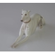 Liggende Greyhound, Bing & Grøndahl hunde figur nr. 2079