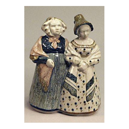 Damen in Volkstrachten, Bing & Gröndahl Keramikfigur Nr. 209