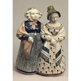 Ladies in national costumes, Bing & Grondahl ceramic figurine