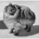 Pomeranian, Bing & Grondahl dog figurine no. 2092