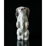 Pekingese dog standing up, Royal Copenhagen dog figurine