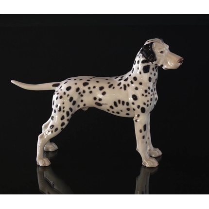 Dalmatiner, 19cm, Bing & Gröndahl Hund Figur Nr. 2122