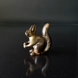 Squirrel, Bing & Grondahl stoneware figurine no. 2177