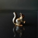 Squirrel, Bing & Grondahl stoneware figurine no. 2177