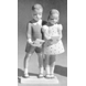 Boy and girl singing, Bing & Grondahl figurine no. 2188