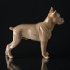 German Boxer standing at attention, Bing & Grondahl dog figurine No. 2212