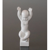 This Big! white child figurine, Bing & Grondahl figurine no. 1002461