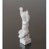 This Big! white child figurine, Bing & Grondahl figurine no. 1002461