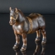 Belgian stallion, Bing & grondahl stoneware horse figurine no. 2234