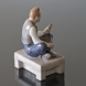 Tailor sitting, Bing & Grondahl figurine no. 2241