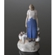 Girl with Geese, Bing & Grondahl figurine No. 2254