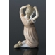 Girl braiding her hair, Bing & Grondahl figurine no. 2257