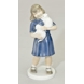 Mädchen mit Kätzchen, Bing & Gröndahl Figur Nr. 2276
