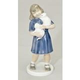 Girl with kittens, Bing & Grondahl figurine