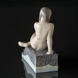Nude Girl on stairs, Bing & Grondahl figurine No. 2302